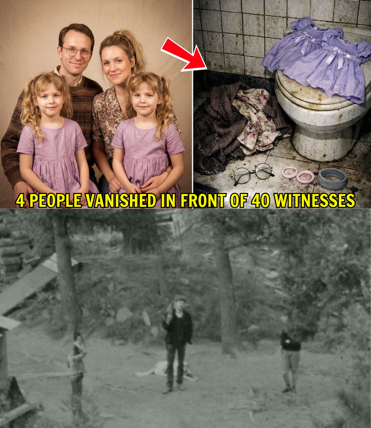 Family of Four Vanished at a Birthday Party — 23 Years Later, Demolition Crew Found the Secret Below