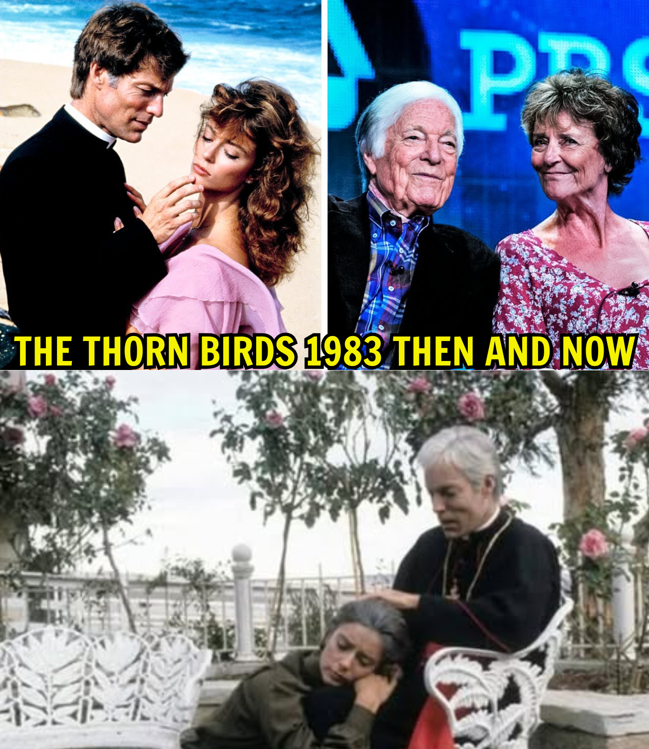 THE THORN BIRDS 1983 Cast Then and Now 2023, What Happened To The Cast After 40 Years?