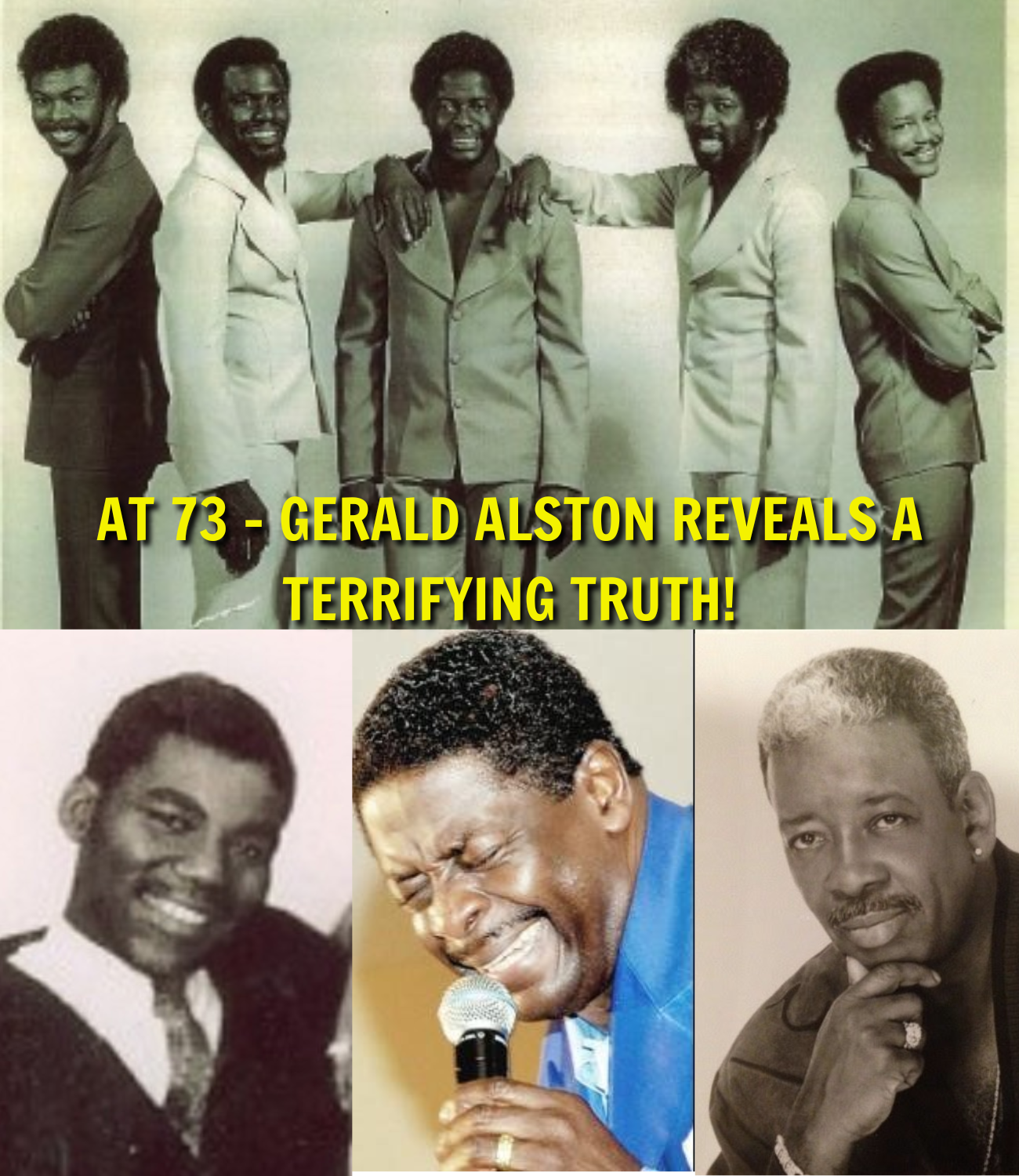 At 73, Gerald Alston Confirms AWFUL ‘Manhattans R&B Group’ Rumors…