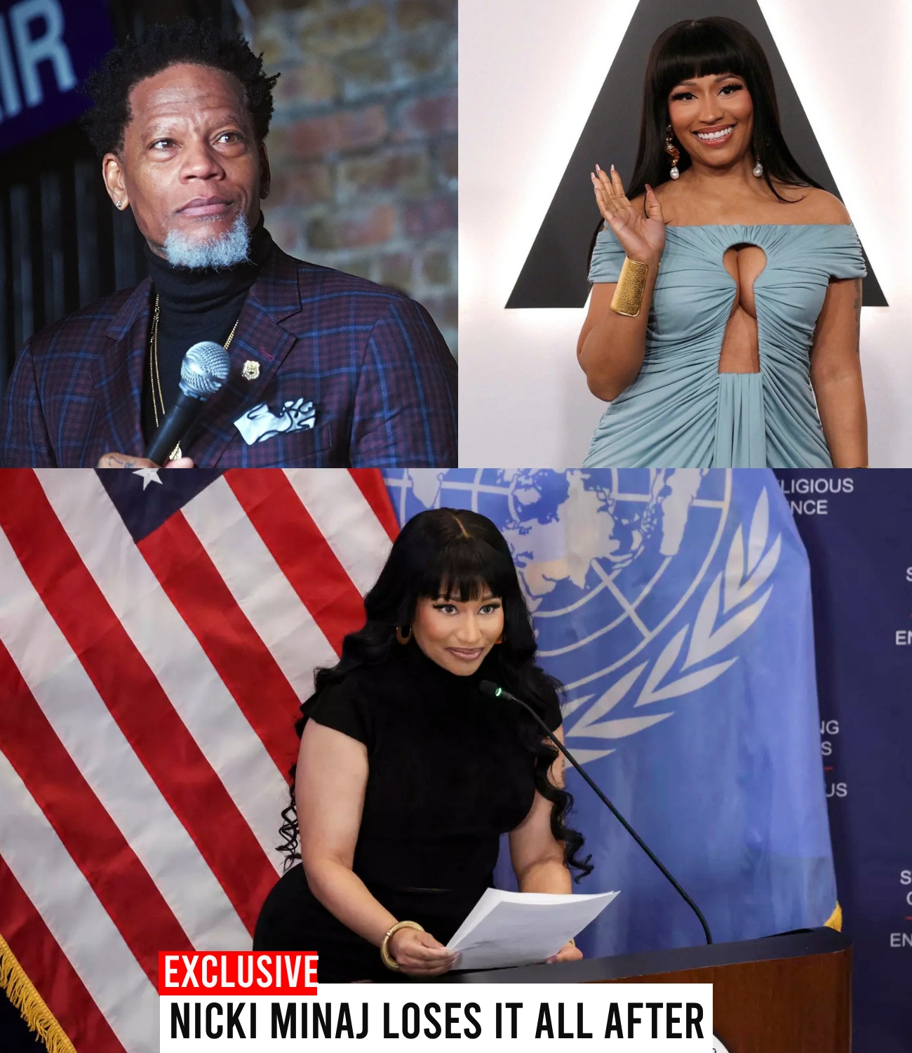 DL Hughley CLAIMS Nicki Minaj LOST EVERYTHING For MAGA – Now She’s Facing The Price!