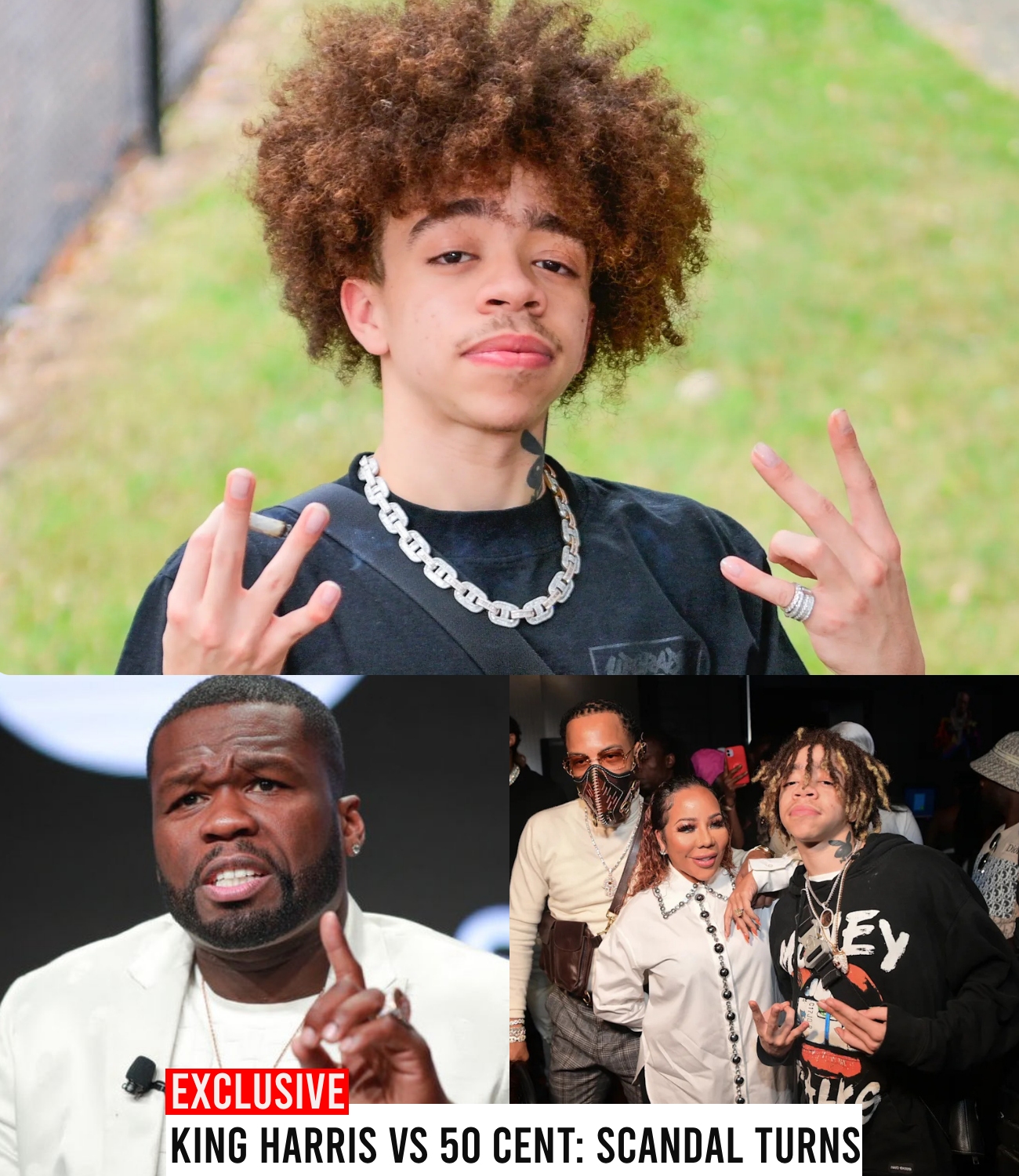 King Harris WARNES 50 Cent After Baby Mamma Scam Gets EXPOSED