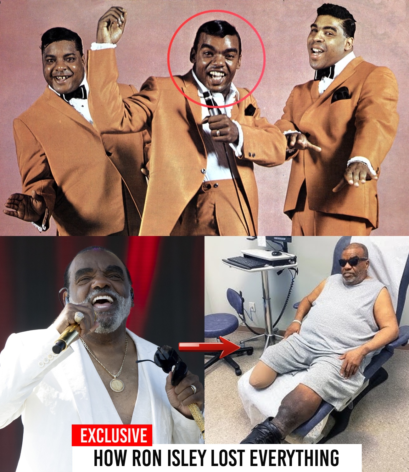 “From Grammy-Winning Artist to Homeless: Ron Isley’s Shocking Story”