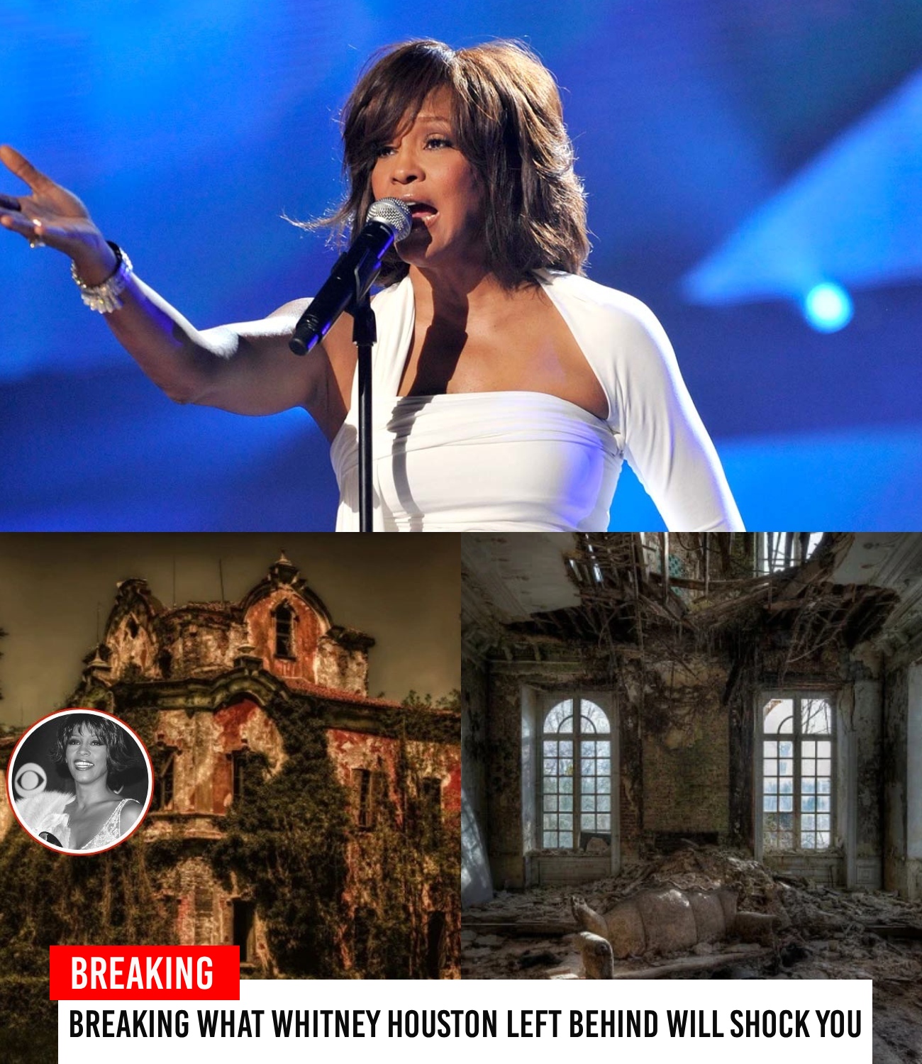 Inside Whitney Houston’s Abandoned House, Net Worth & SAD DEATH