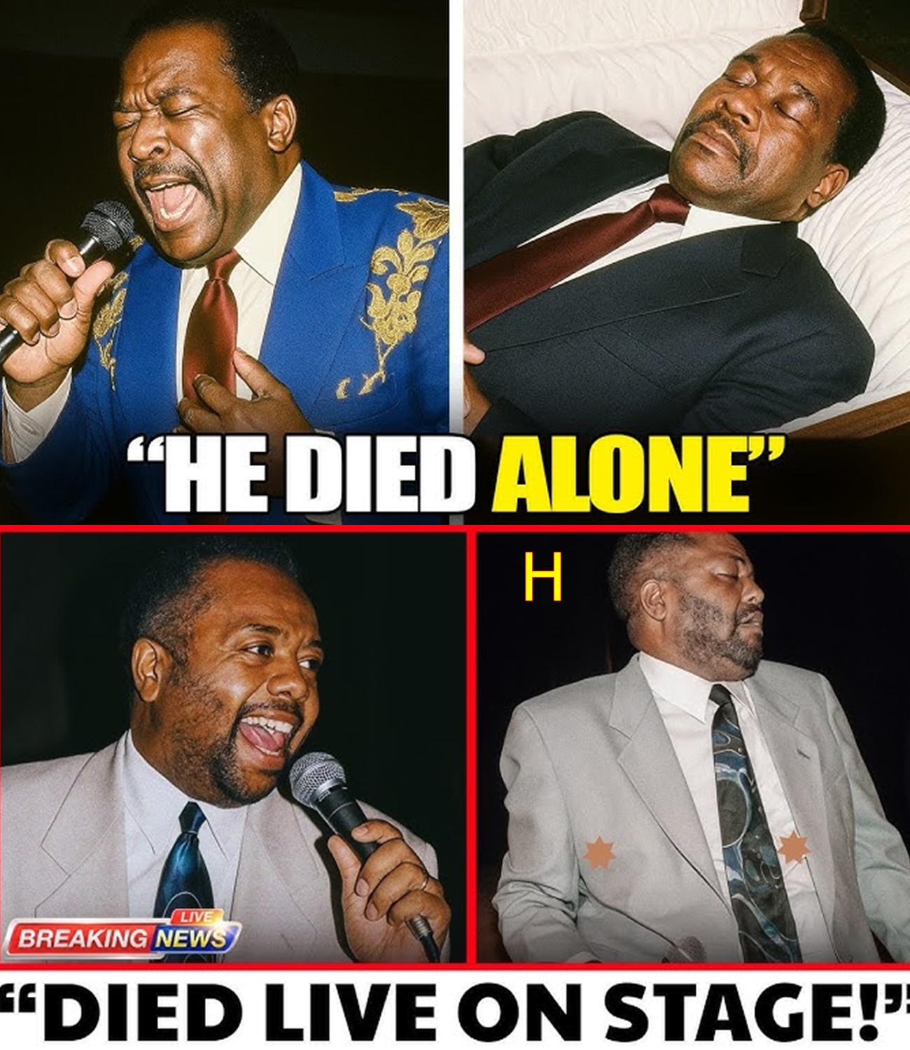 20 Gospel Legends Who Died Live On Stage