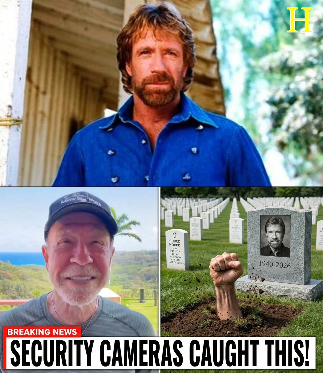 The Miracle That Happened at Chuck Norris’s Grave