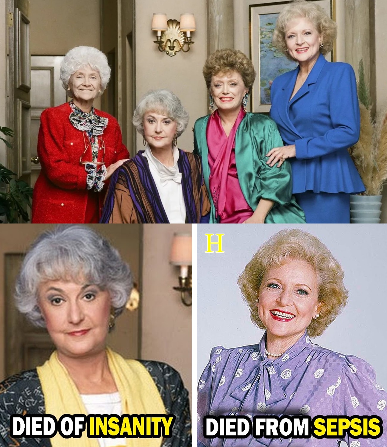 How the 13 Members of THE GOLDEN GIRLS Cast Tragically Died?