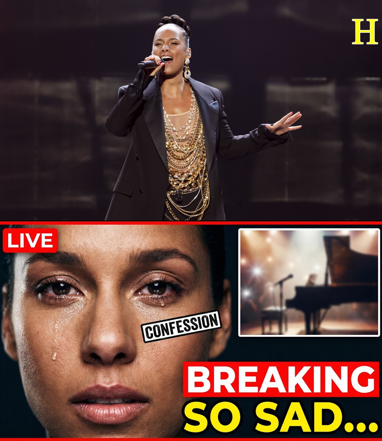 Alicia Keys’ Emotional Confession SHOCKS Everyone… (This Is So Sad)