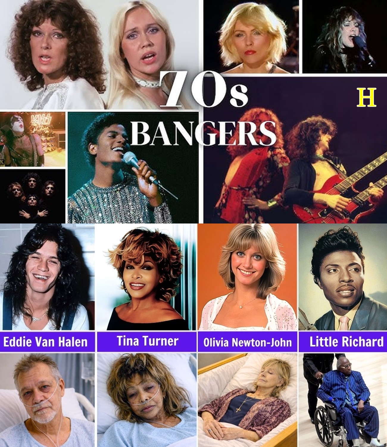 Last Photos of 50s–70s Music Legends – Moments Before They Passed