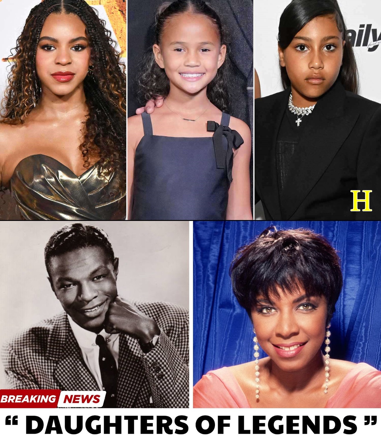 15 Black Celebrities Who Had The Most Beautiful Daughters