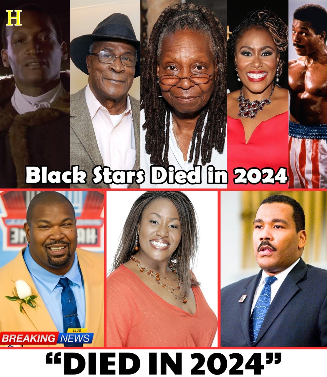 Black Celebrities Who Died in 2024