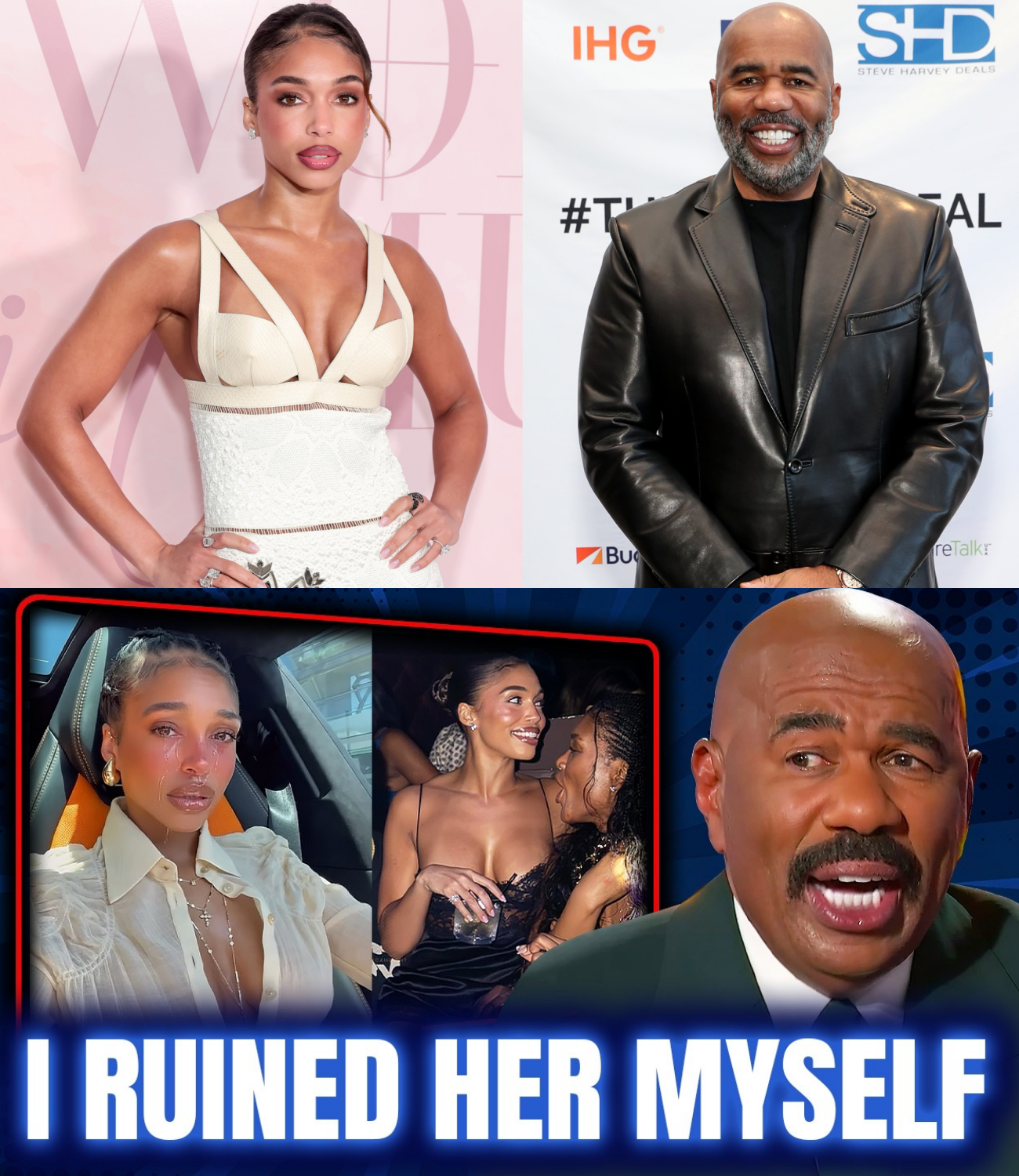 Steve Harvey’s REGRET: “I Made Lori a MONSTER — Now She’s Destroying My Name!”