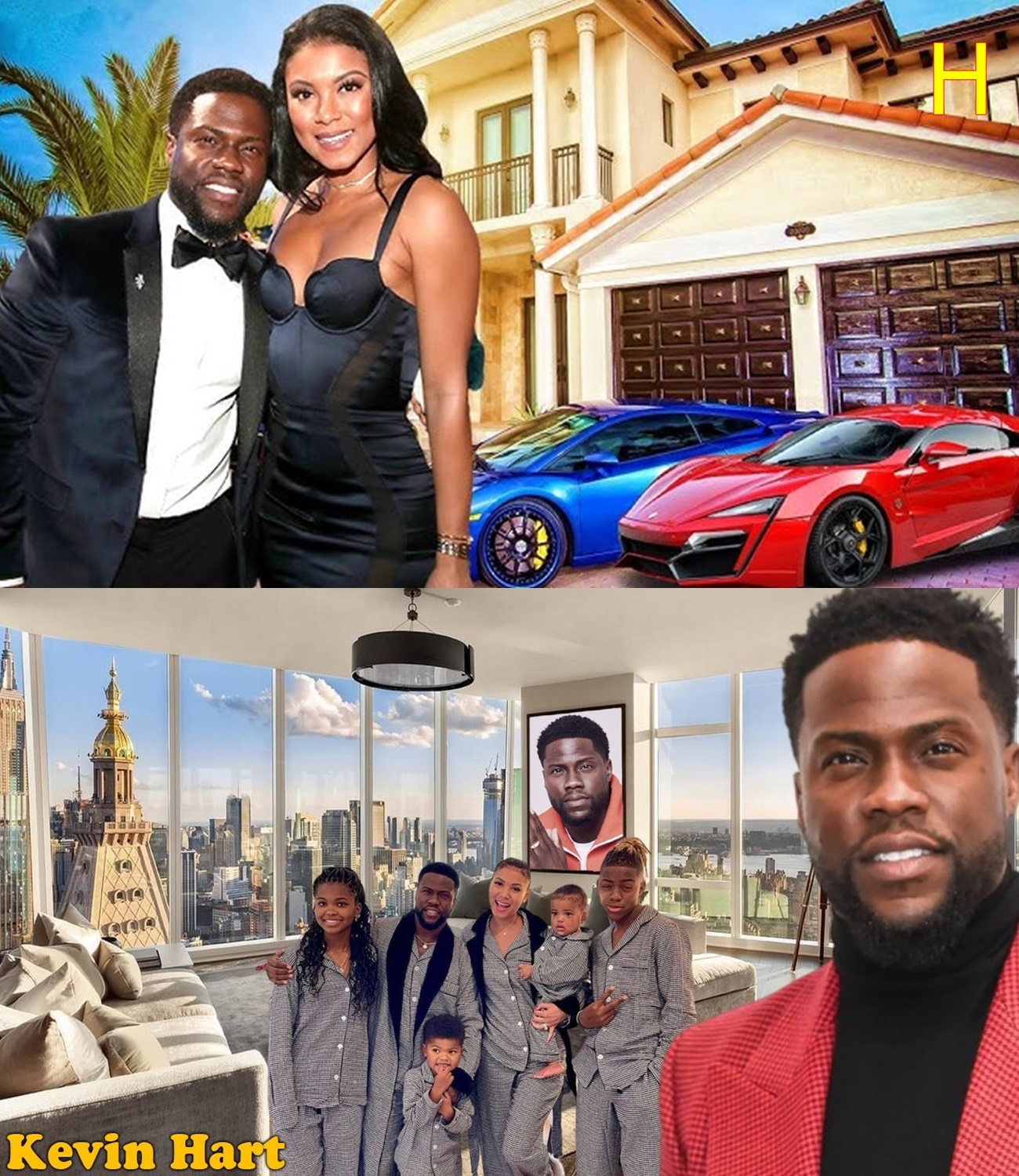 Inside Kevin Hart’s Mansion, Wife, Children, Lifestyle, Net Worth 2025
