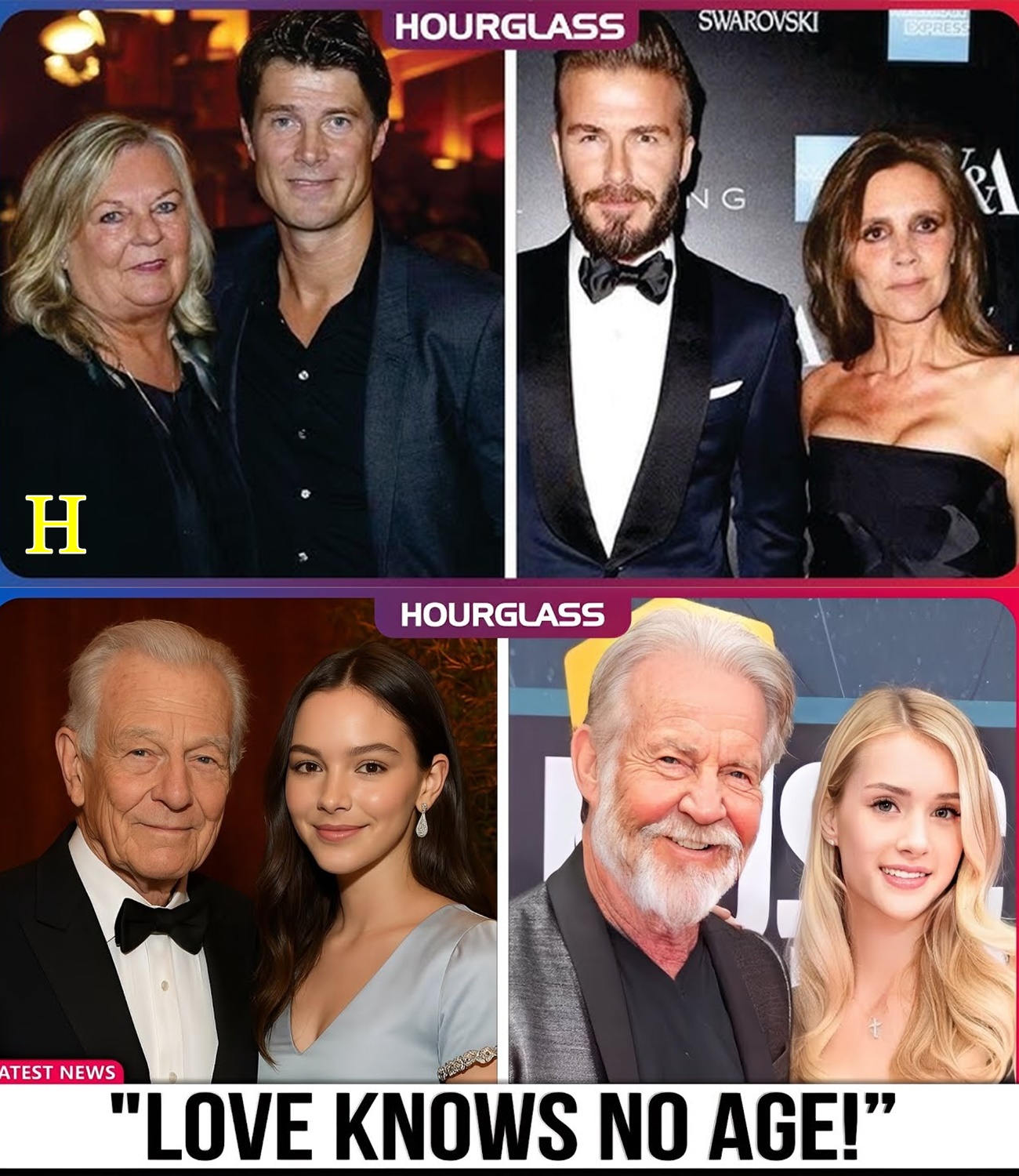 25 Unbelievable Celebrity Romances That Defy Age Gaps | Then and Now 2025