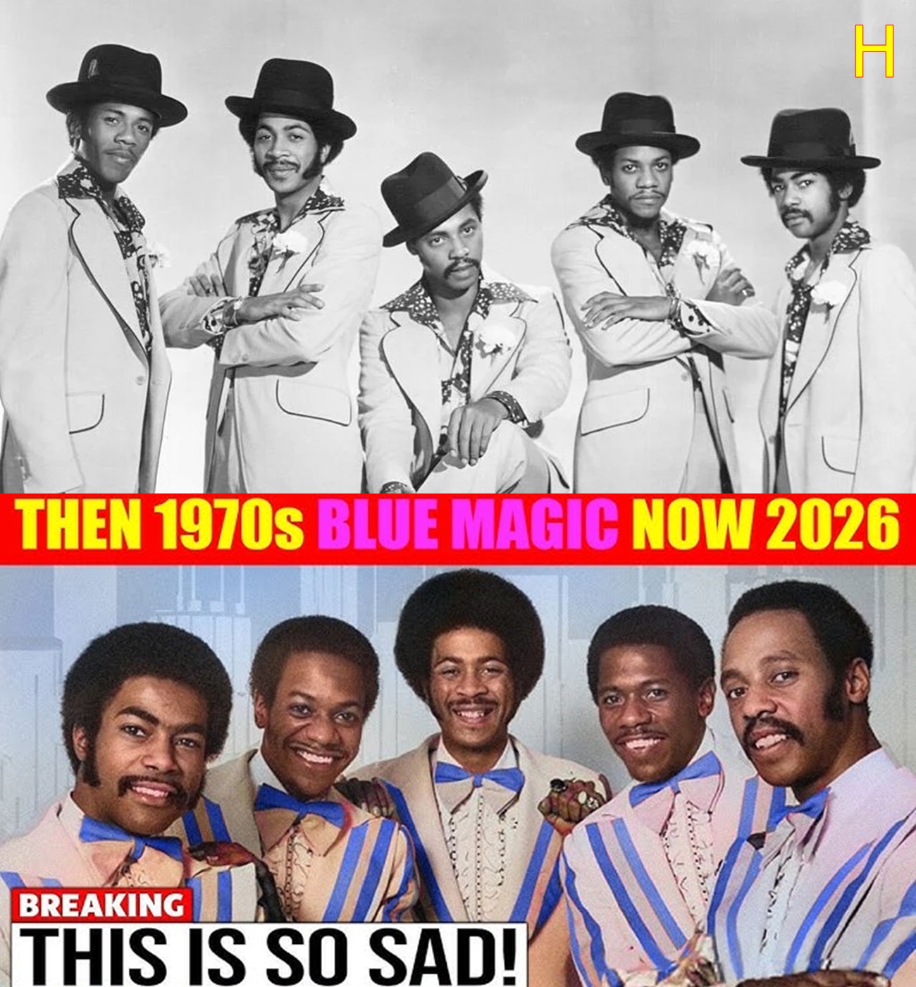 BLUE MAGIC 1970s Members THEN & NOW 2026
