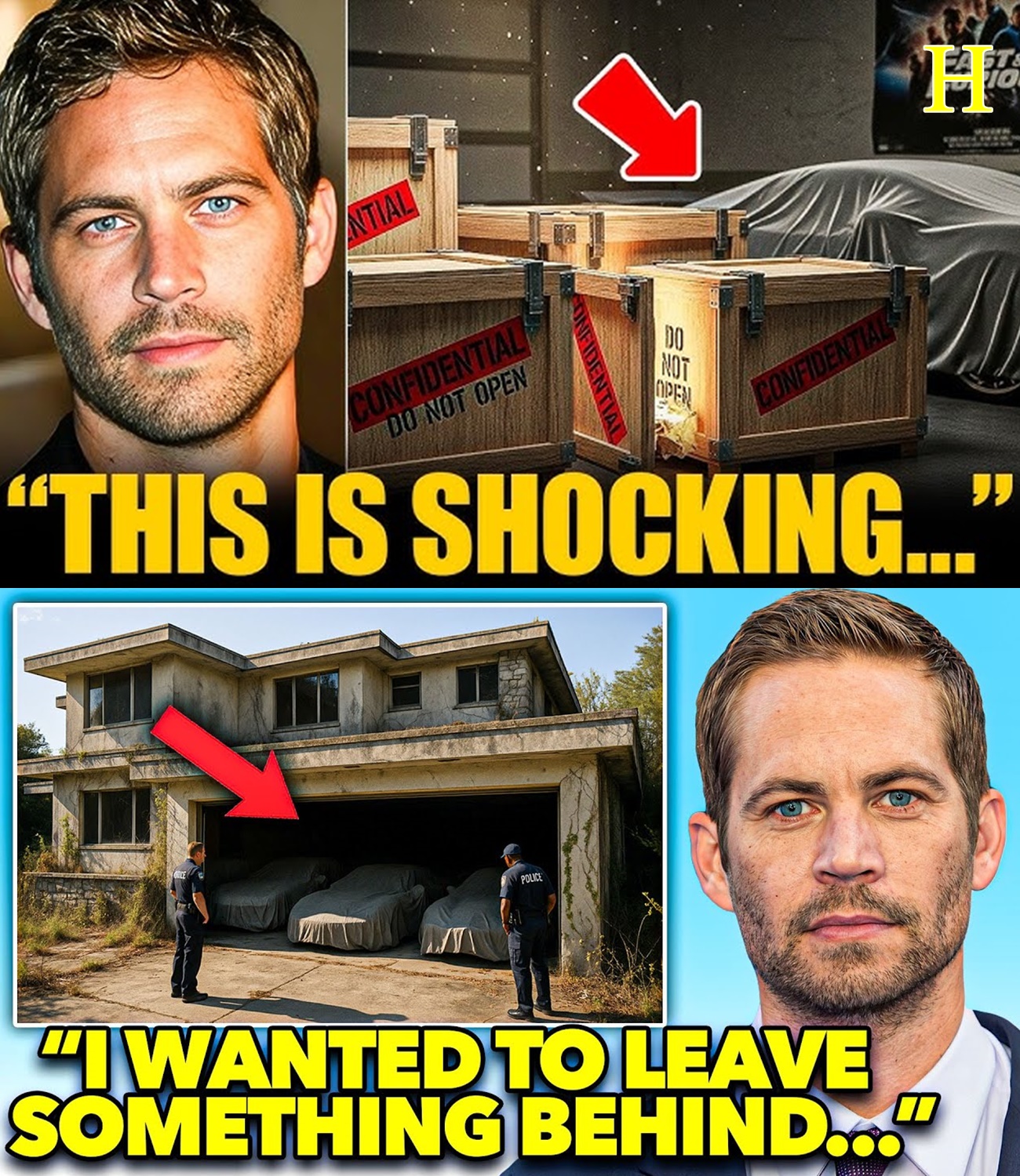 What They Found in Paul Walker’s Garage After His Death SHOCKED Everyone…