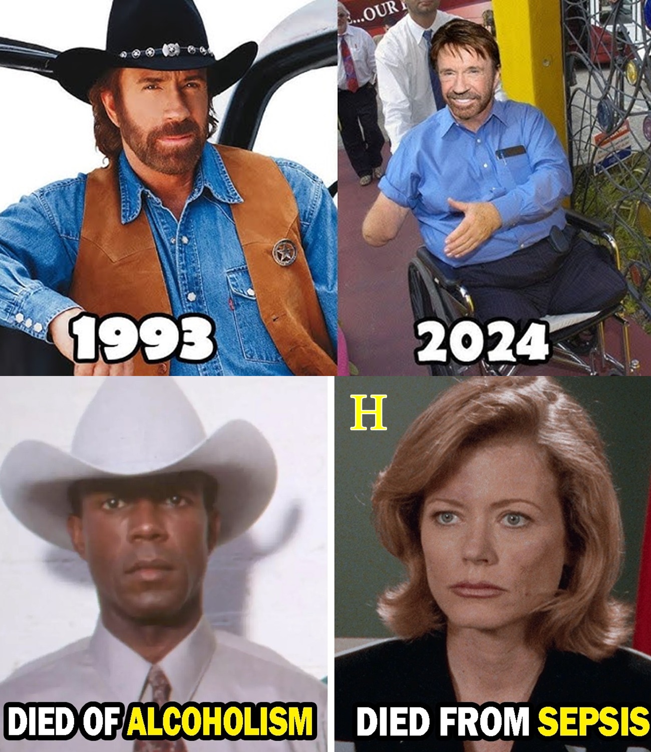 WALKER, TEXAS RANGER (1993–2001) Cast THEN and NOW, The actors have aged horribly!!