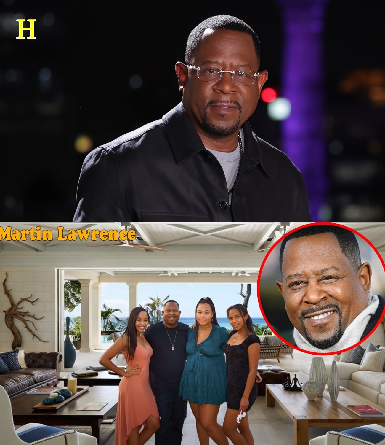 Inside Martin Lawrence’s Mansion, Wife, Children, Secret Life & Net Worth Reavealed