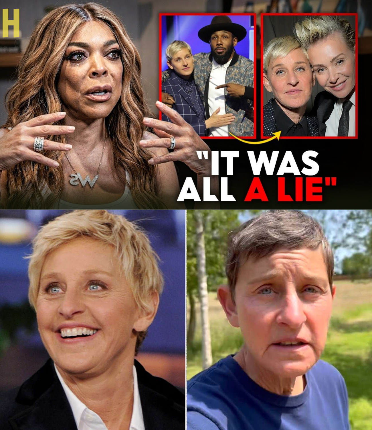 Wendy Williams Reveals The Chilling Secret Of What Ellen Did To Co-Stars | Secret Agenda Revealed