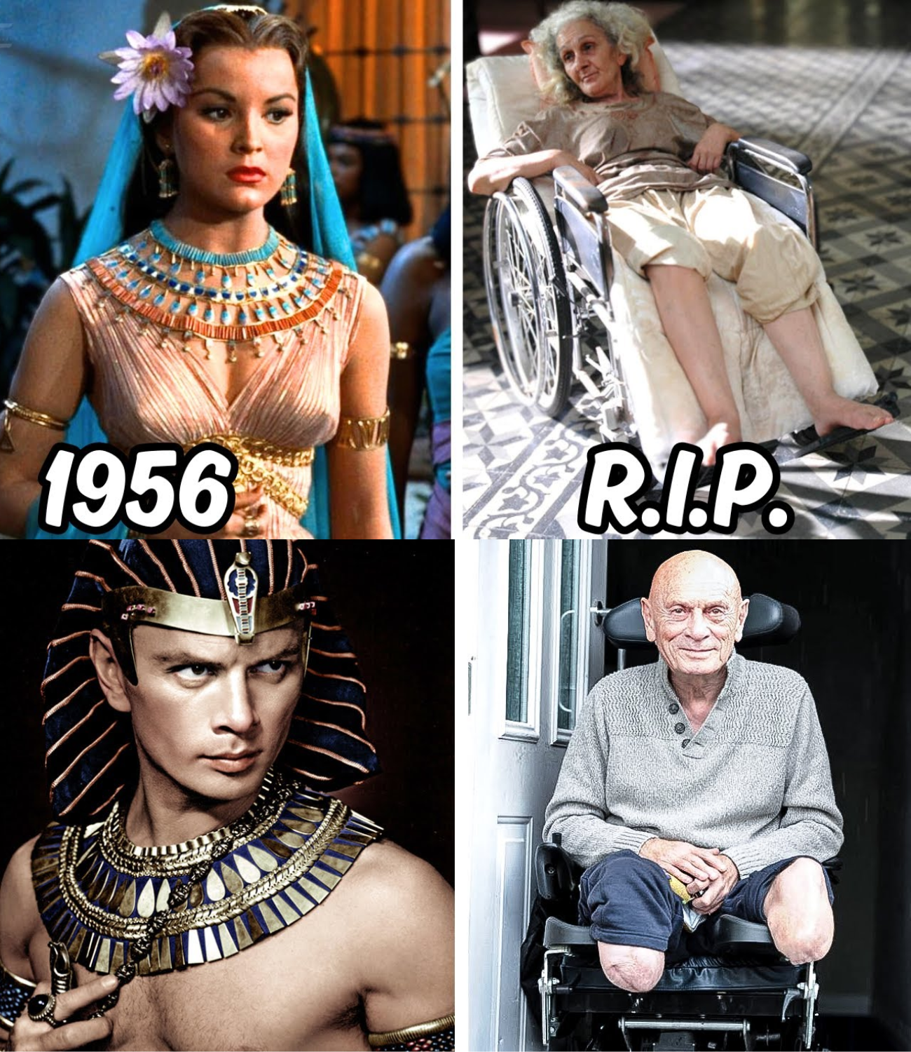 TEN COMMANDMENTS 1956 Cast Then and Now 2023, All Cast Tragically Passed Away!