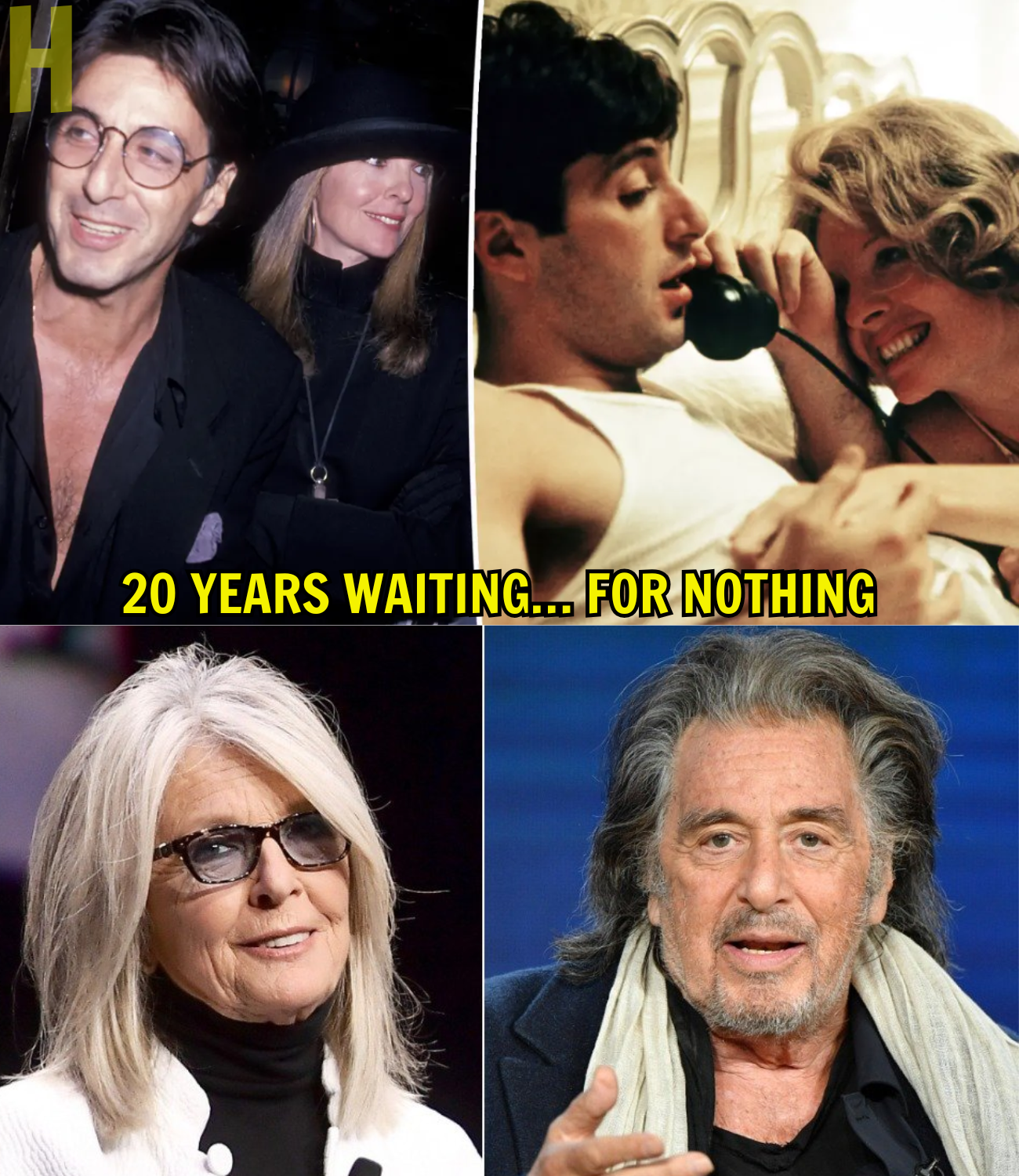 At 79, Diane Keaton Breaks Down Over the Love of Her Life An Emotional Confession!