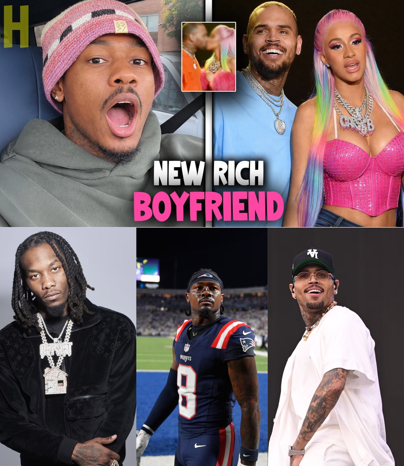 Stefon Diggs FINALLY Reveals Cardi B Announces New Relationship Chris Brown — Her RICH New Man!