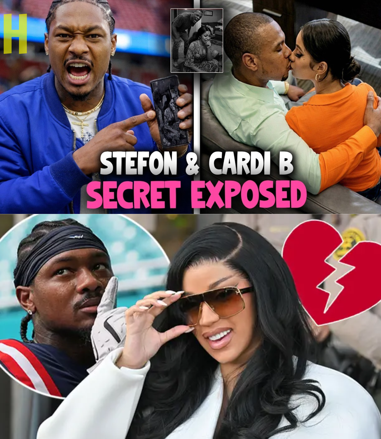 Stefon Diggs EXPOSES Private Video of Shannon Brown & Cardi B’s Secret Meeting!