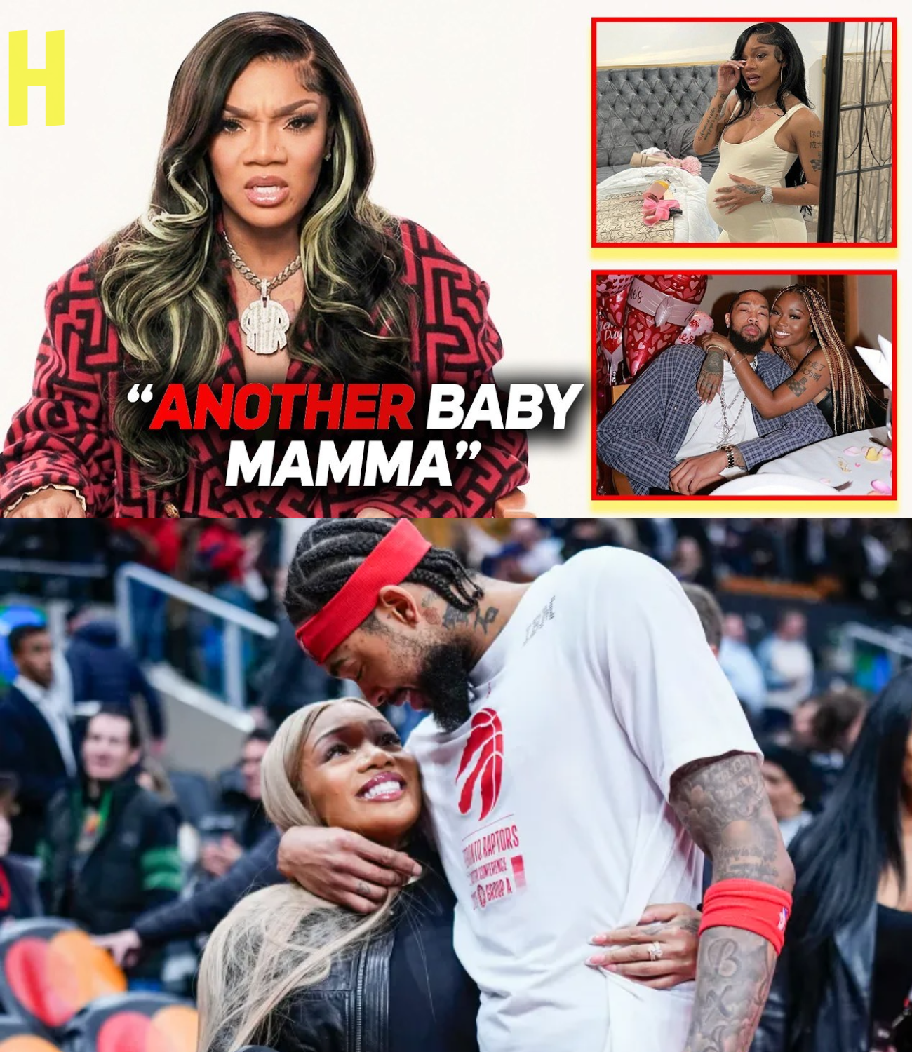 Glo Rilla Exposes Brandon Ingram Cheating Videos | Left Pregnant