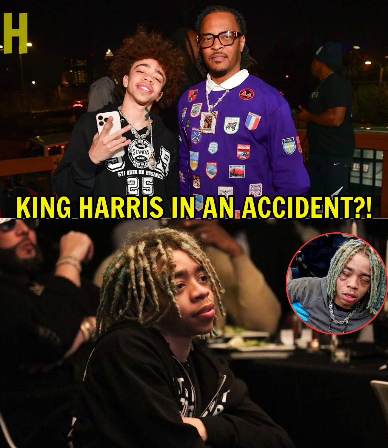 New Footage of King Harris in Car Crash Revealed Changes Everything