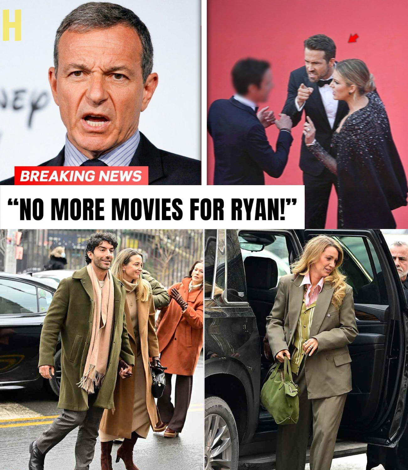 Disney Exec SLAMS Blake Lively! Ryan Reynolds BEGGING For Settlement And DIVORCE!