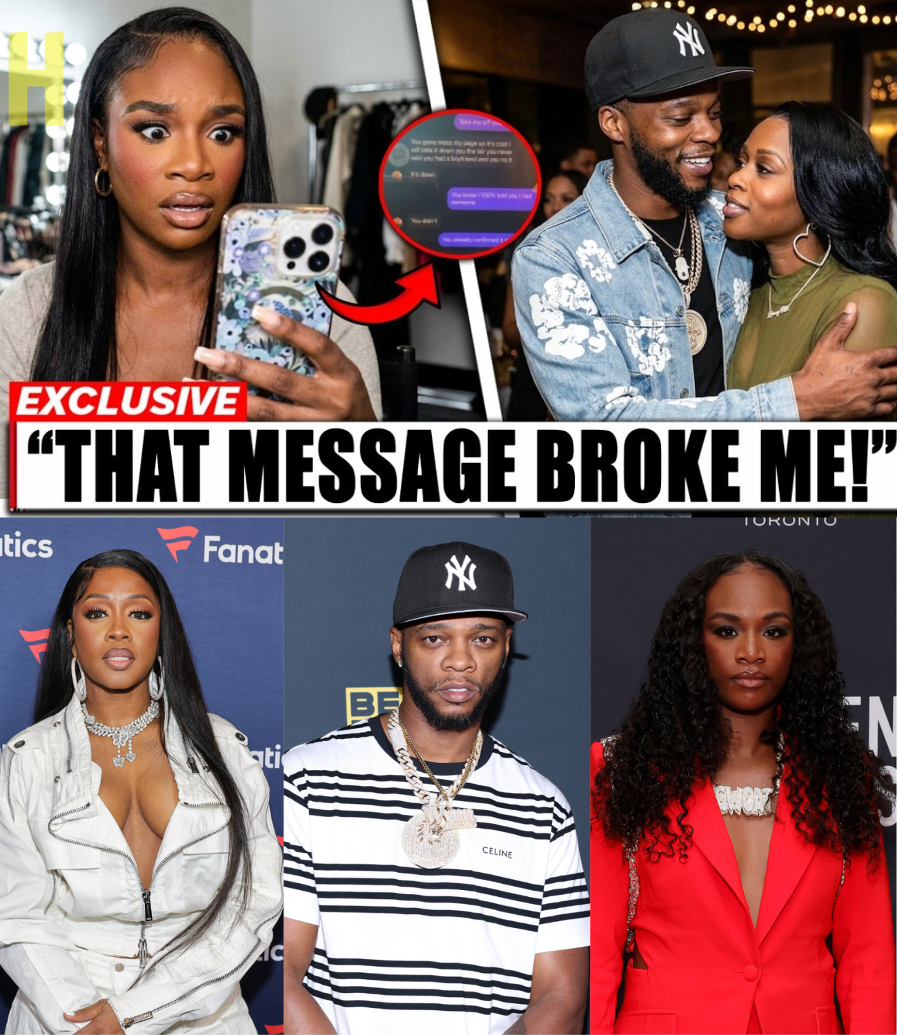 Papoose & Remy Ma Meeting Gets Attention — Claressa Shields Reacts Live