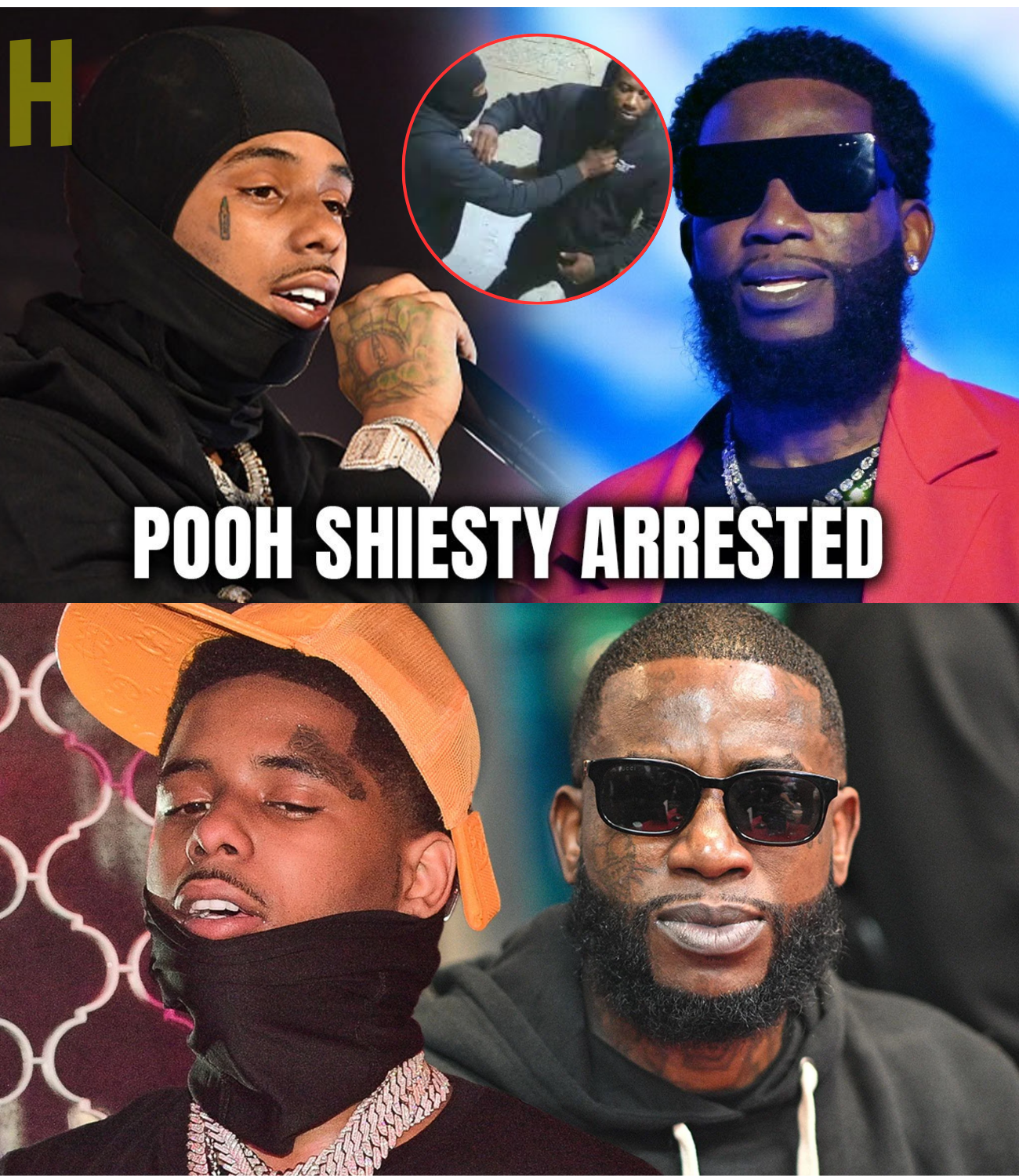 Pooh Shiesty Arrested For Allegedly Kidnapping Gucci Mane