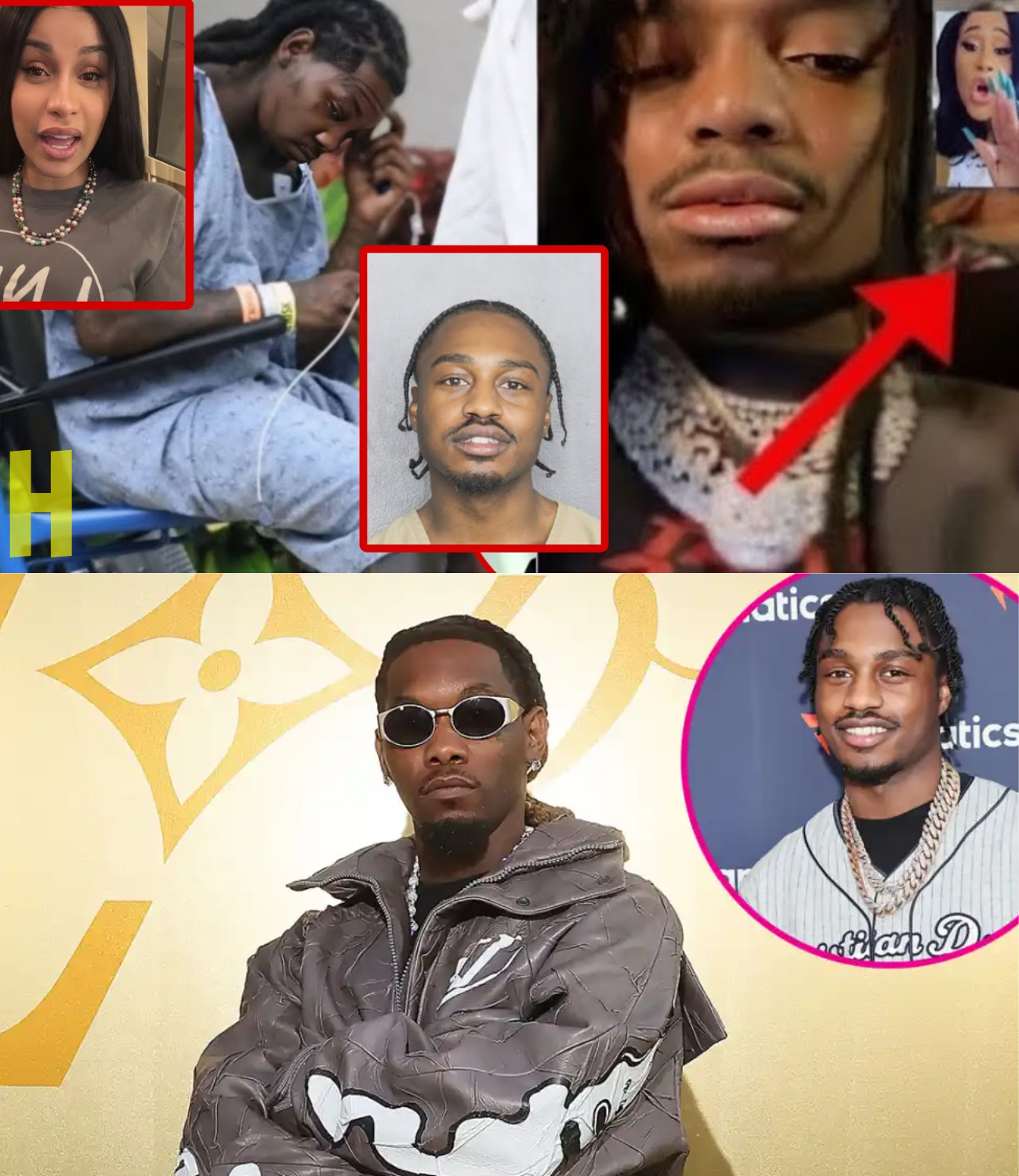 Cardi B SPEECHLESS After Offset Was Popped 🔫 In The Leg, Quavo RESPONDS