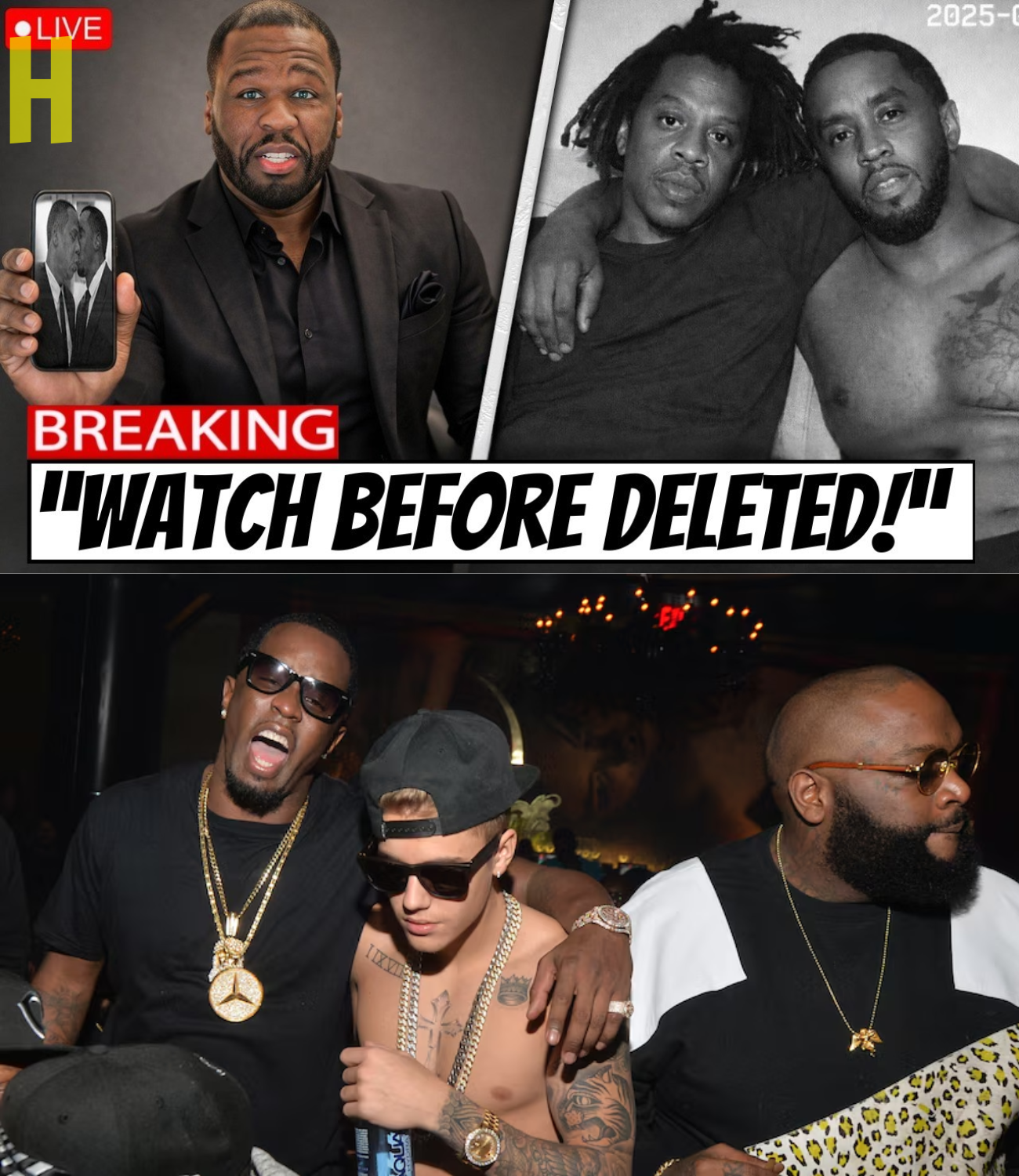 50 Cent Exposes Shocking Allegations About Sean ‘Diddy’ Combs & Jay-Z in Netflix Documentary
