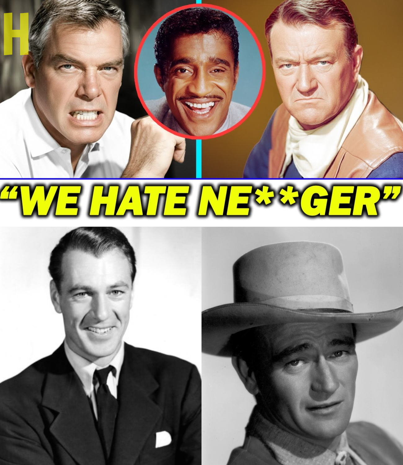 10 Extremely Racist Old Hollywood Stars