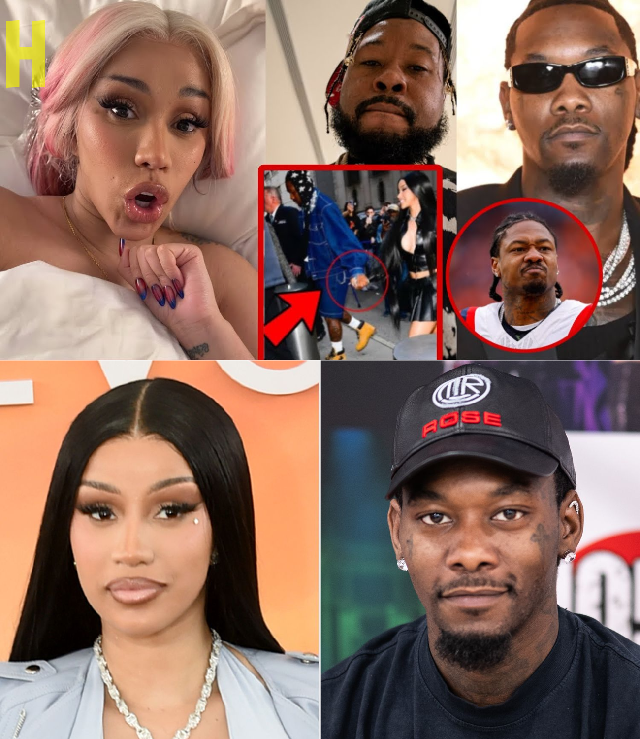Cardi B FED UP After Going Away With Stefon Diggs After Showz, WARNS Offset & Akademiks