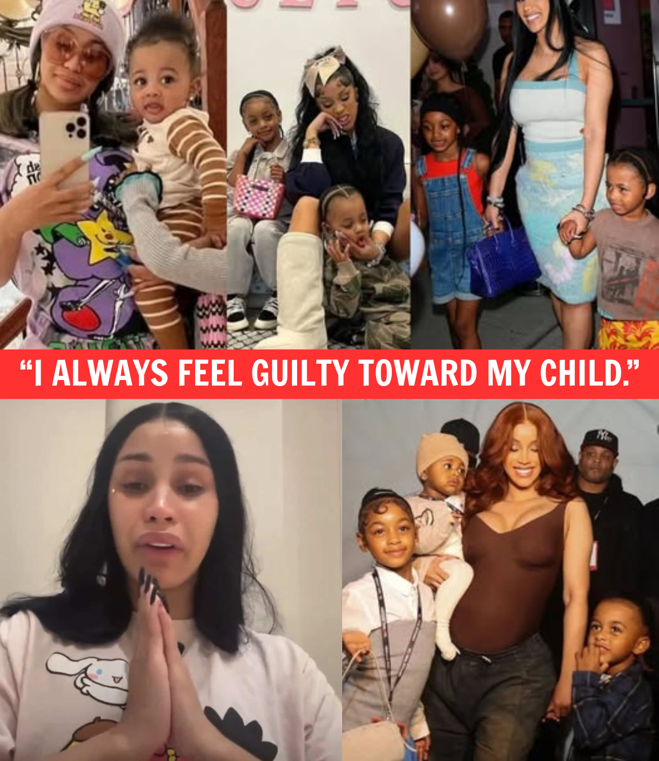 “I Had To Make a HARD DECISION” Cardi B Left Everyone SPEECHLESS After Saying This About Her Own Kids