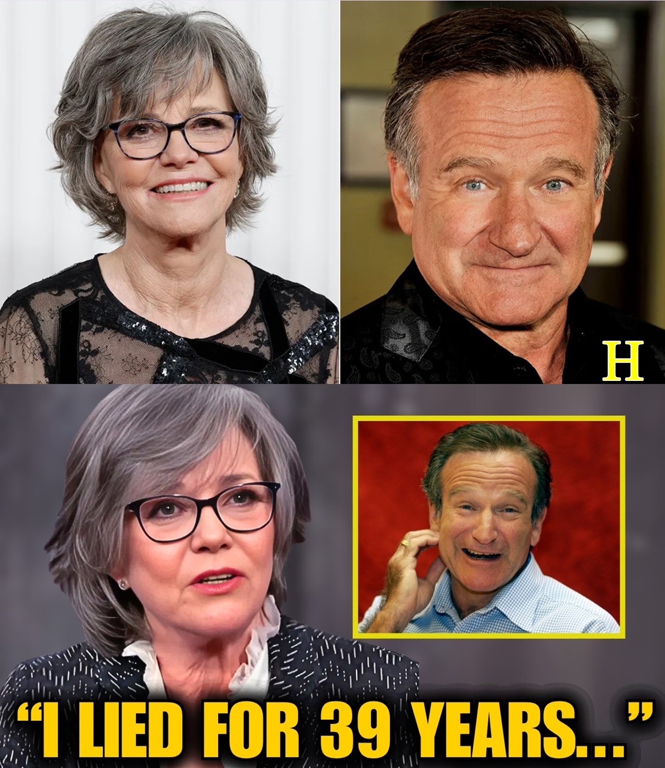 Sally Fields Opens Up About Robin Williams’ Behavior on Set