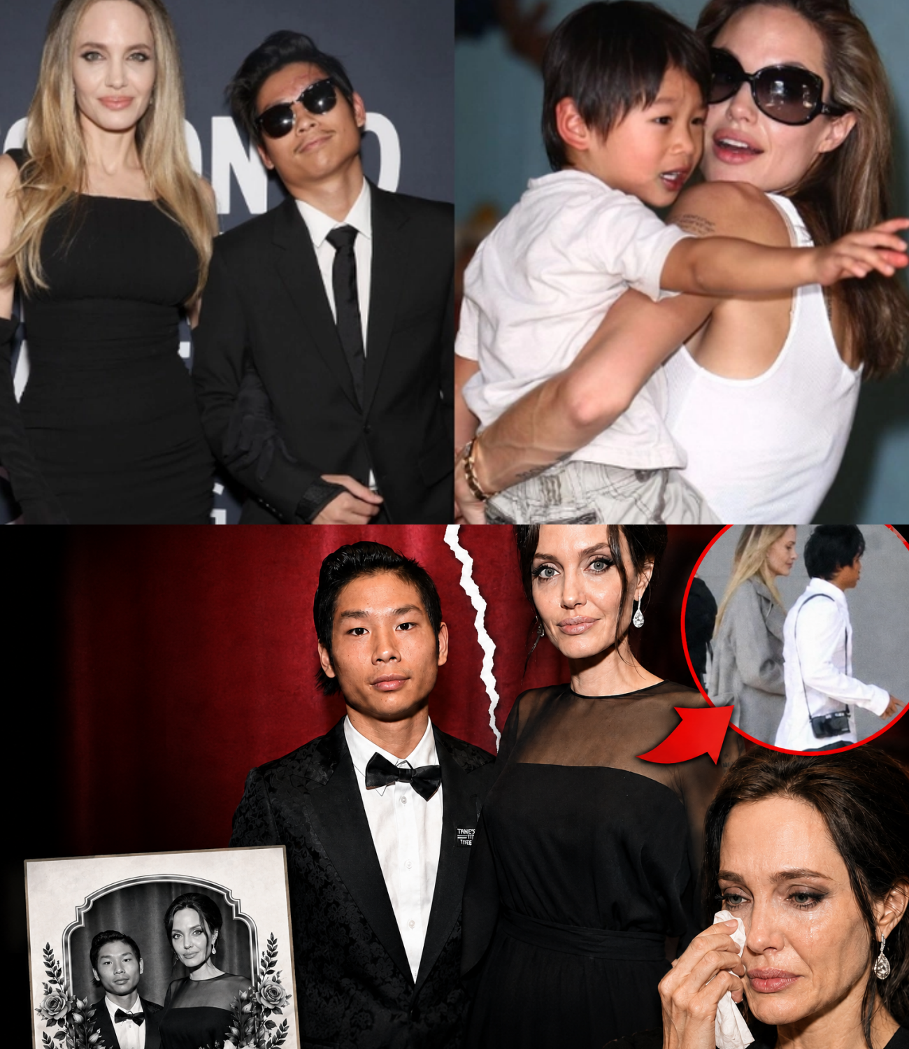 The Response of Angelina Jolie to Rumors Surrounding Her Adopted Son Pax Thien