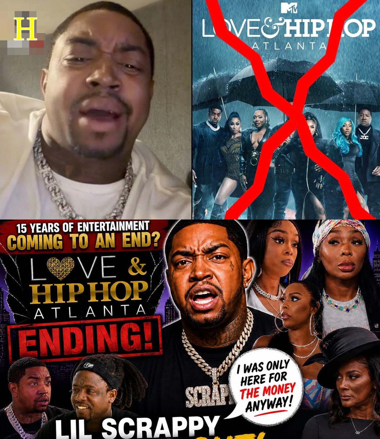 Scrappy Speaks Out On Live About VH1 Cancelling Love and Hip Hop Atlanta After 15 Years