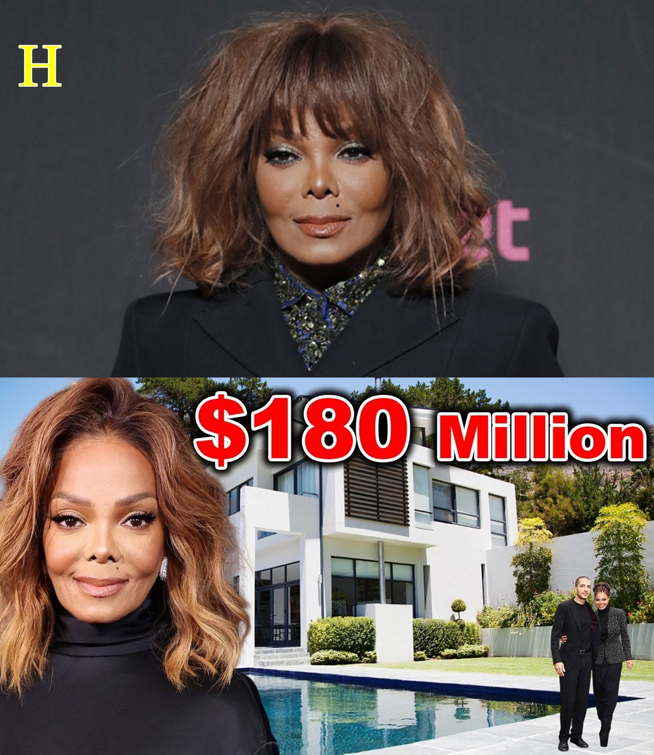 “Inside Janet Jackson’s $180M ‘Fortress’ & Custom $70M Private Jet”