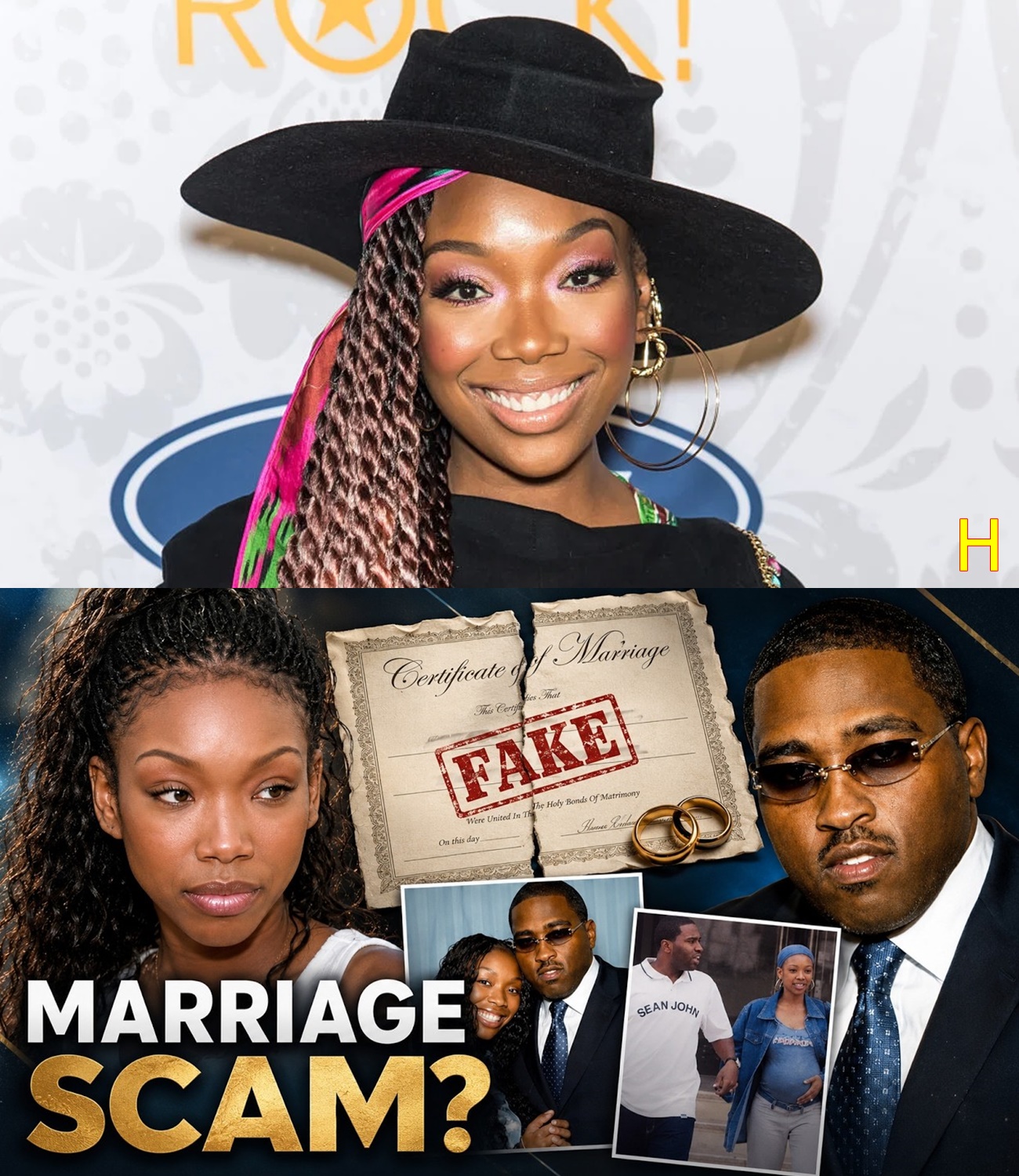 Brandy And Robert Smith: The Fake Marriage, The Pregnancy Cover-Up, And The Career-Ending Lie