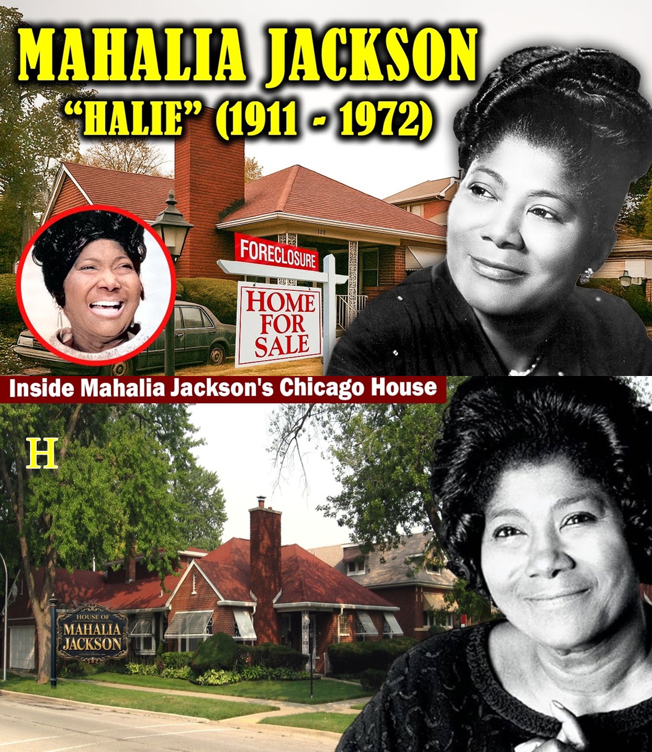 Inside Mahalia Jackson’s Chicago Home and Her Heartbreaking End
