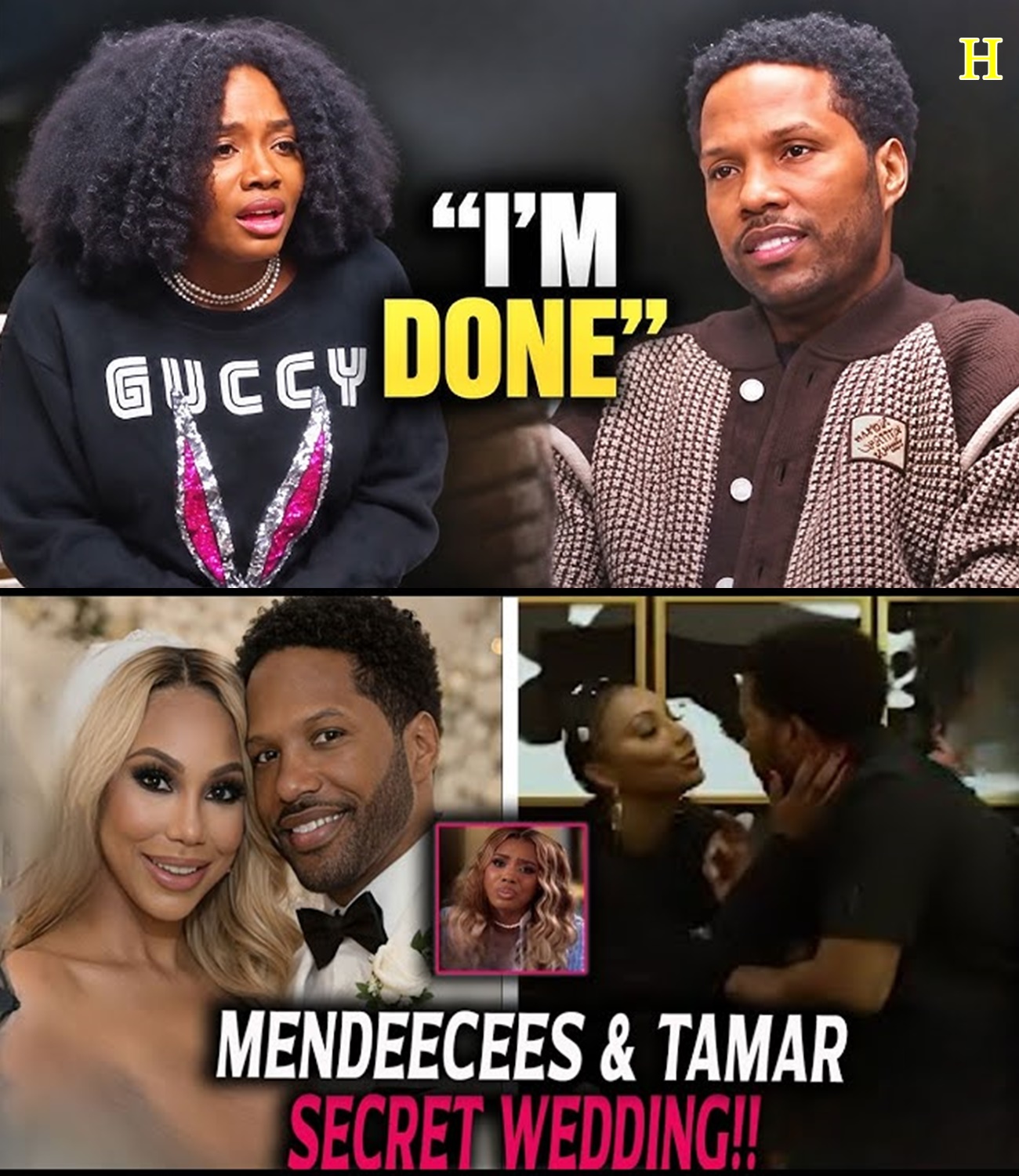 Explosive Drama: Mendeecees & Tamar’s Secret Wedding Revealed — Yandy Walks Away 😳