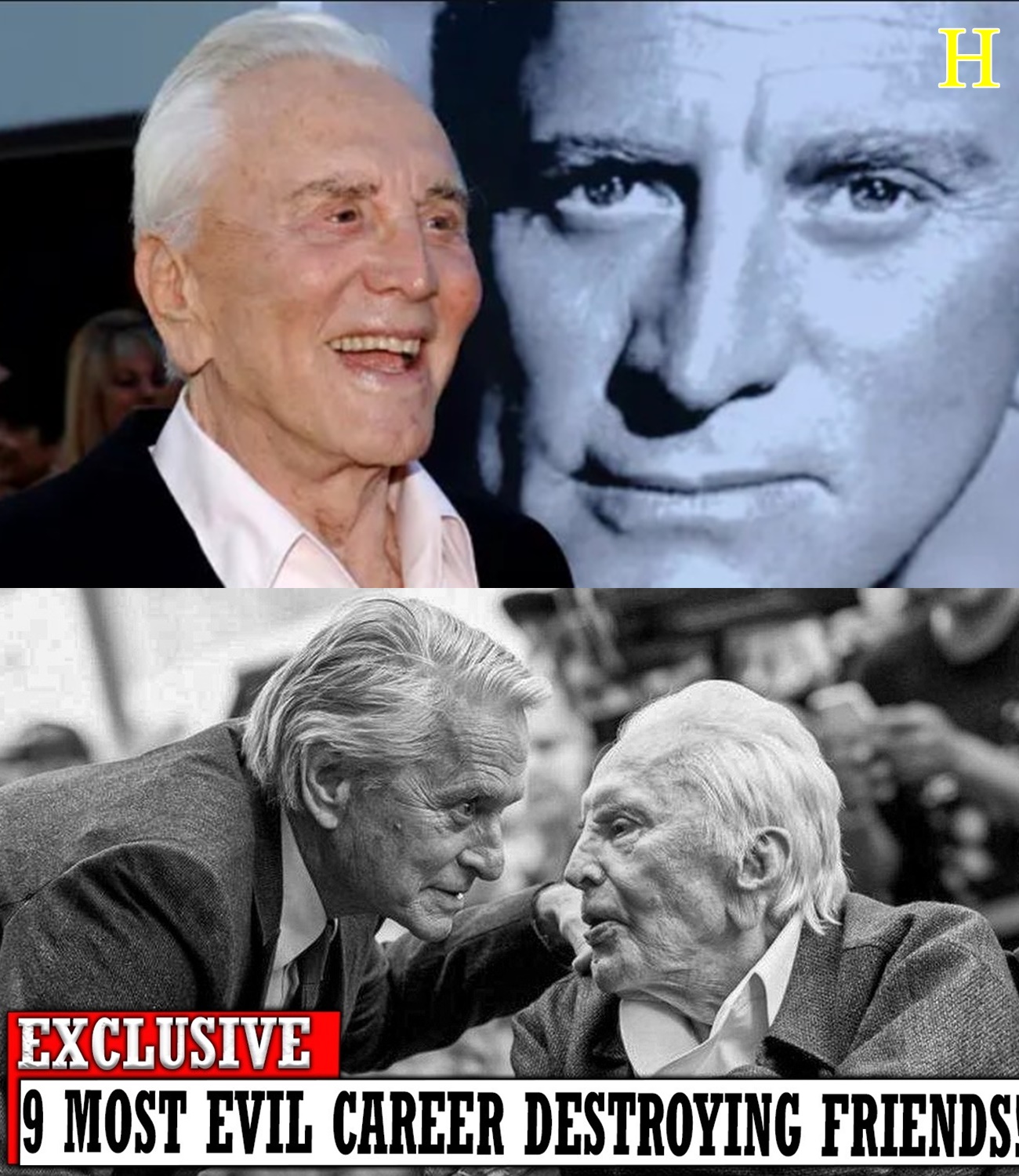 Kirk Douglas Exposed 9 Old Hollywood Stars Who Ruined Their Friends’ Careers!