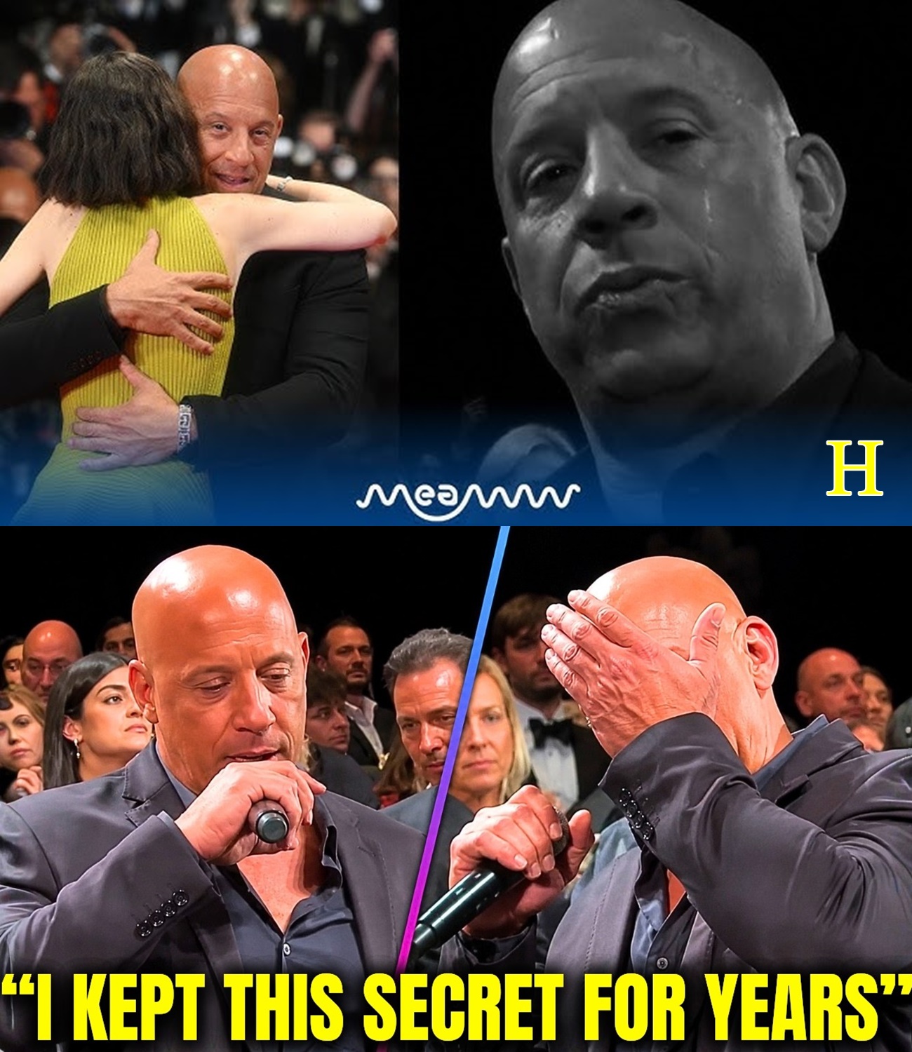 Vin Diesel Breaks Down In Tears And Reveals The Promise He Made To Paul Walker