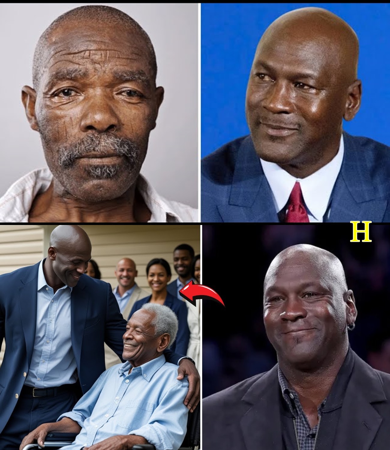 Michael Jordan Discovers His High School Janitor Still Working at 80, His Next Move Stuns Everyone