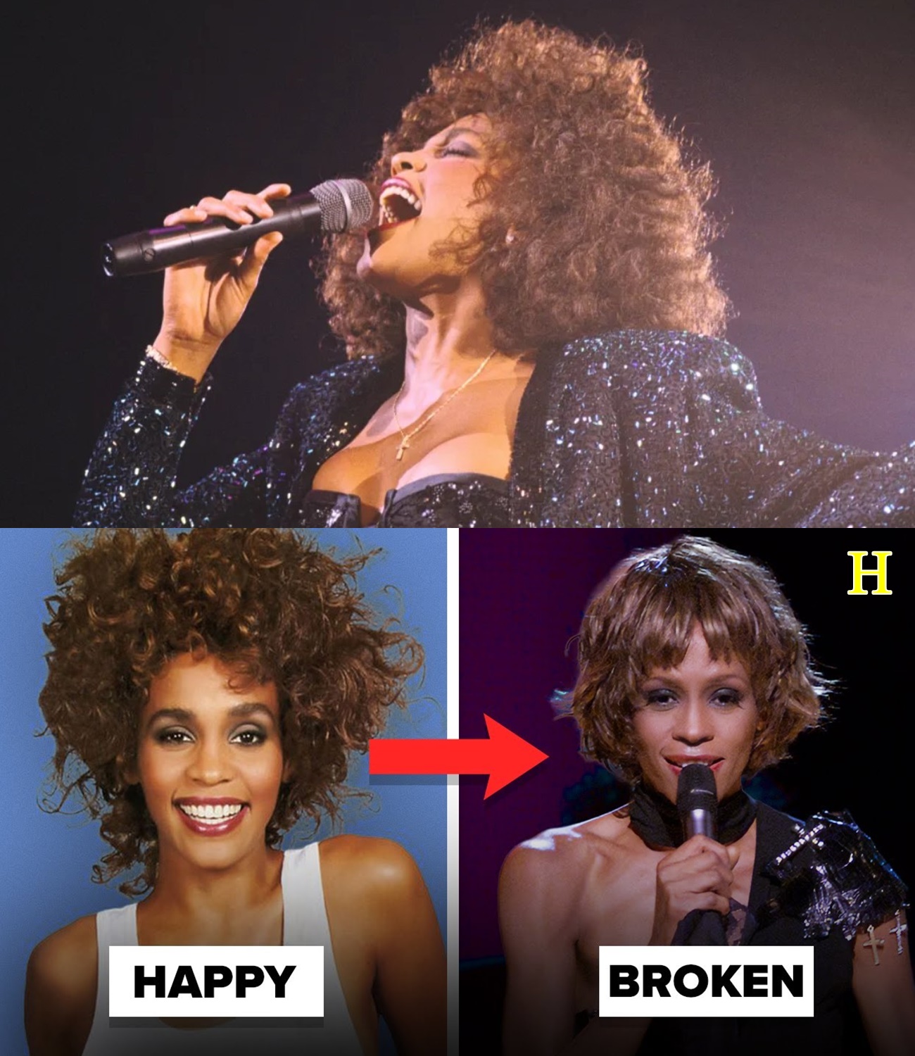 The Tragic Downfall of Whitney Houston
