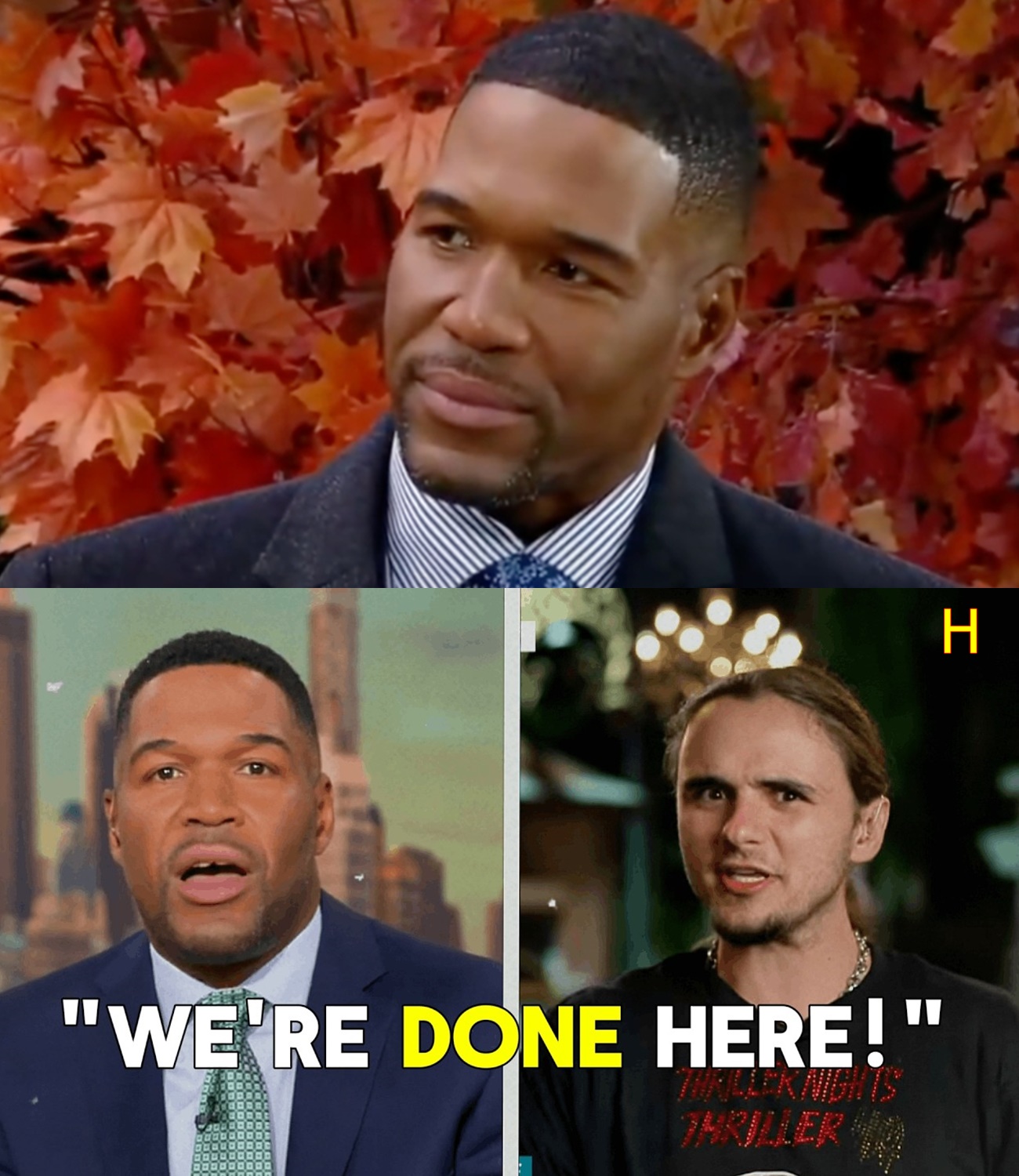 Prince Jackson ERUPTS On Good Morning America After Heated Clash With Michael Strahan.