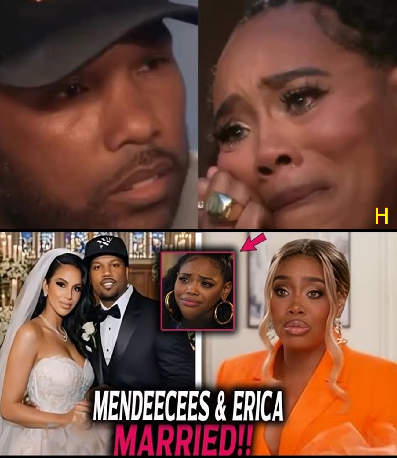 Mendeecees’ Secret Second Marriage Photos Leak Yandy Breaks Down in Tears!