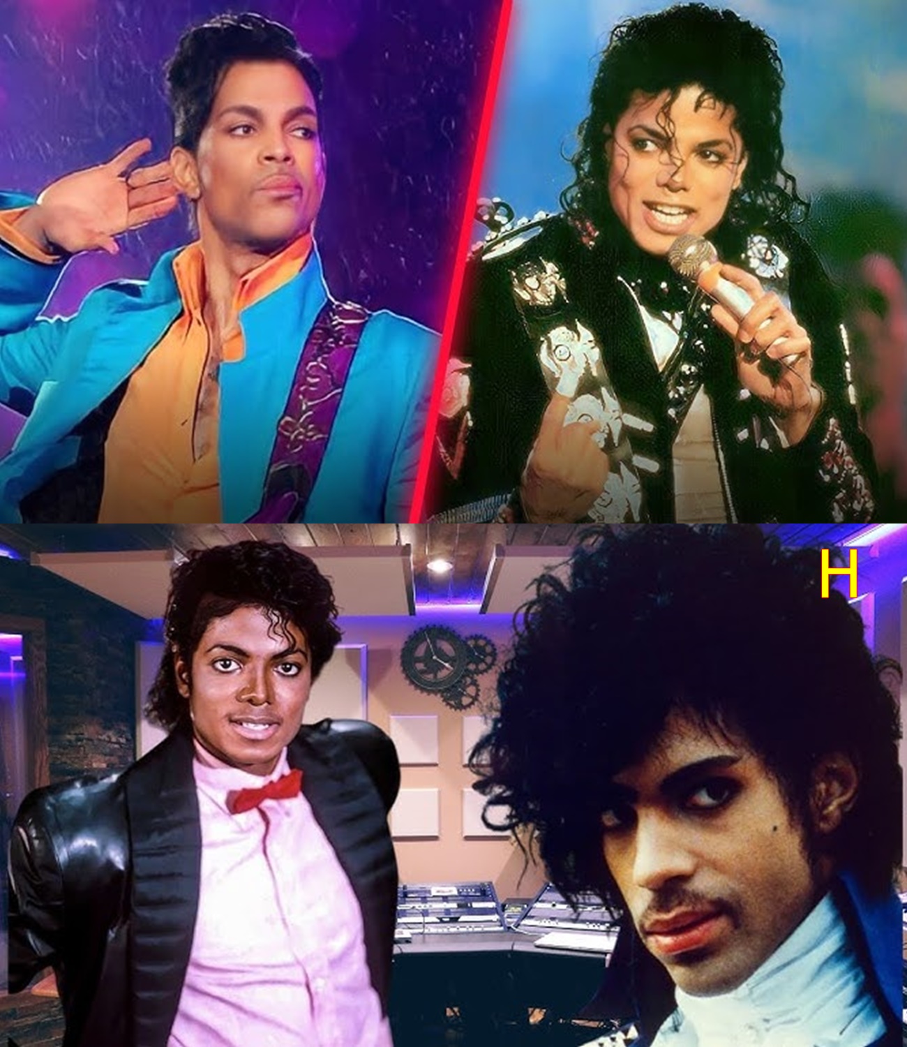 Prince on His Rivalry with Michael Jackson! Candidly In His Own Words